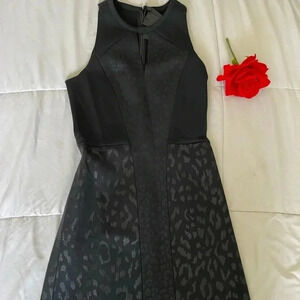 Maje leopard mini dress